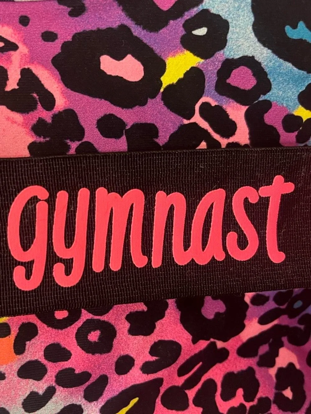Size 10 justice life kids gymnastics tank top new with tags
